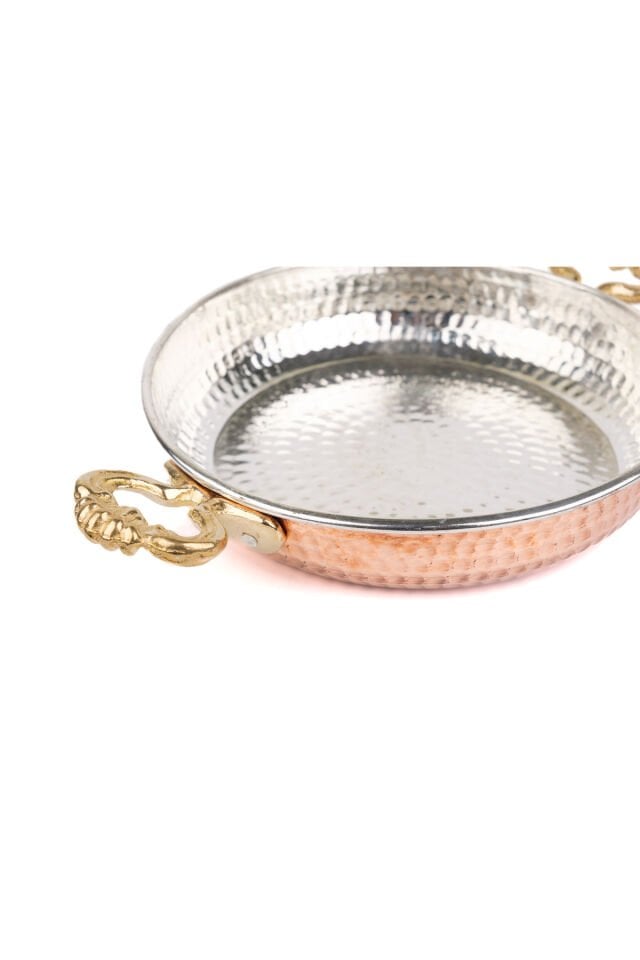 Bakır Tava/sahan 21 Cm