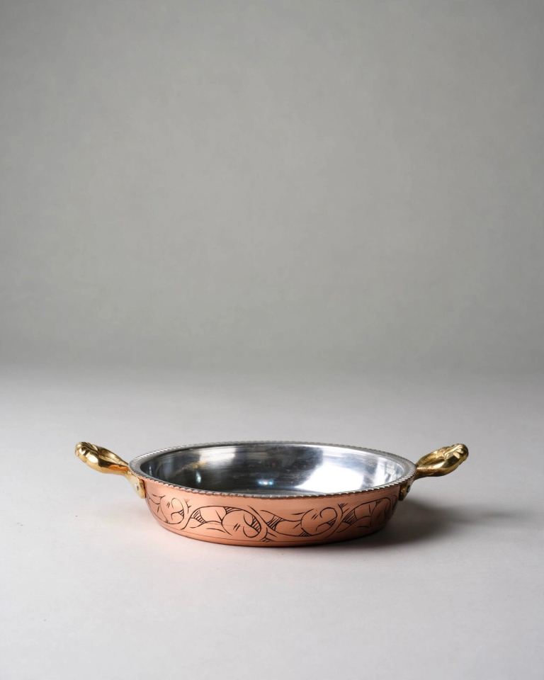 Bakır Tava/sahan 20 Cm