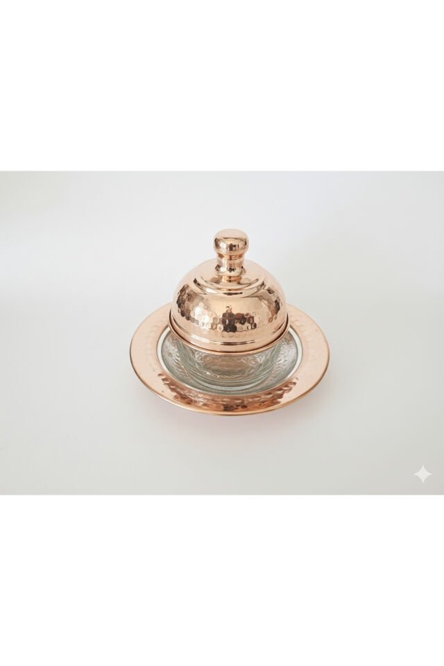 Bakır Paşa Sahanı, Sunumluk 25 Cm Metalik