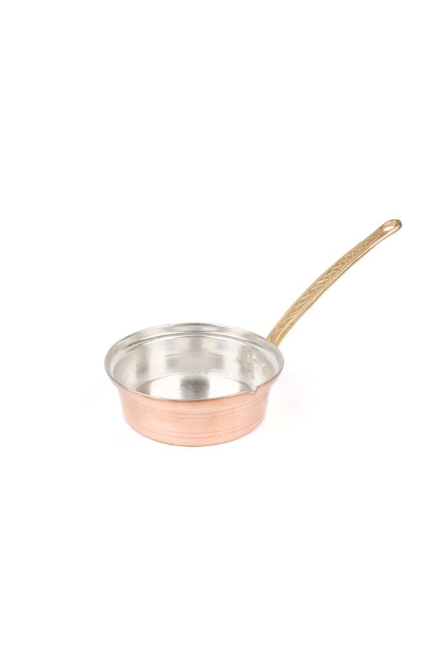 Bakır Sos Tavası (16 cm 420 Gr) Kırmızı - 16 cm