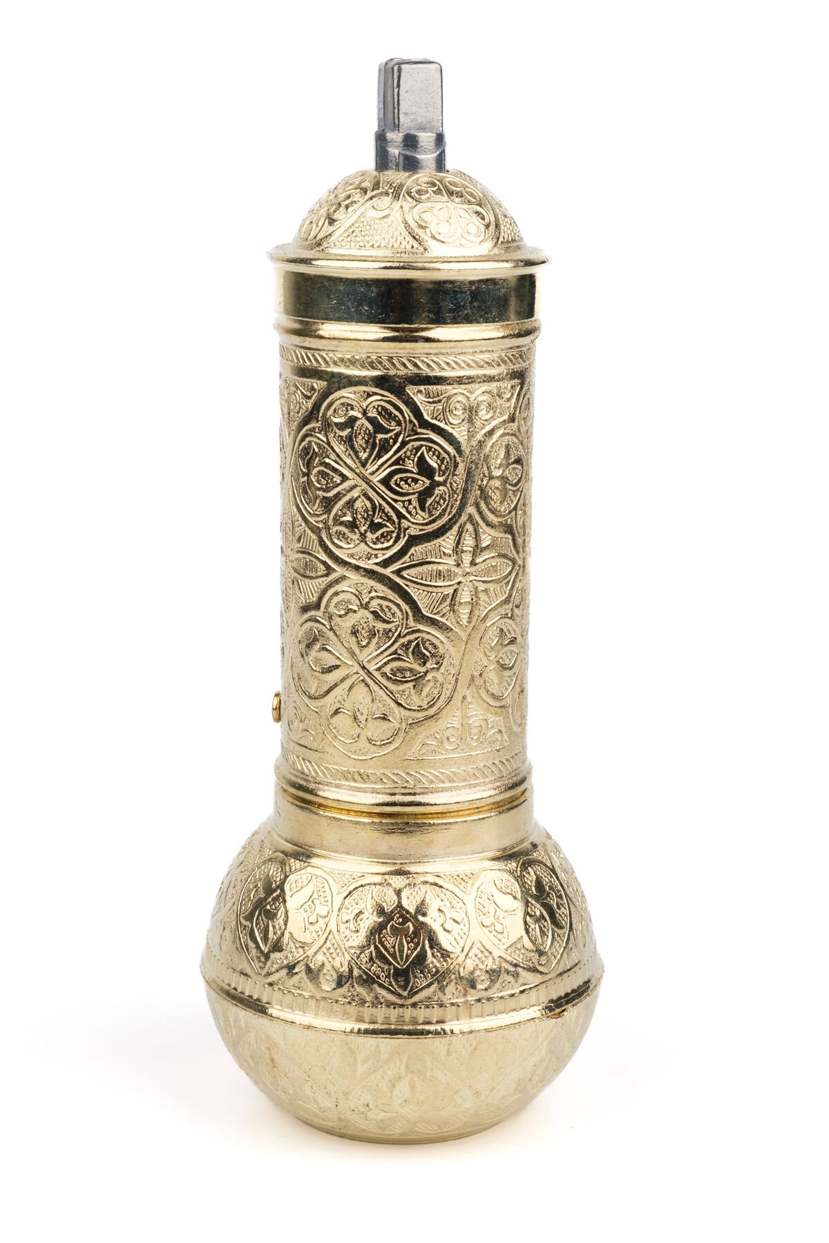 Kahve Ve Baharat Öğütücü El Değirmeni Büyük Boy No 2 Turuncu