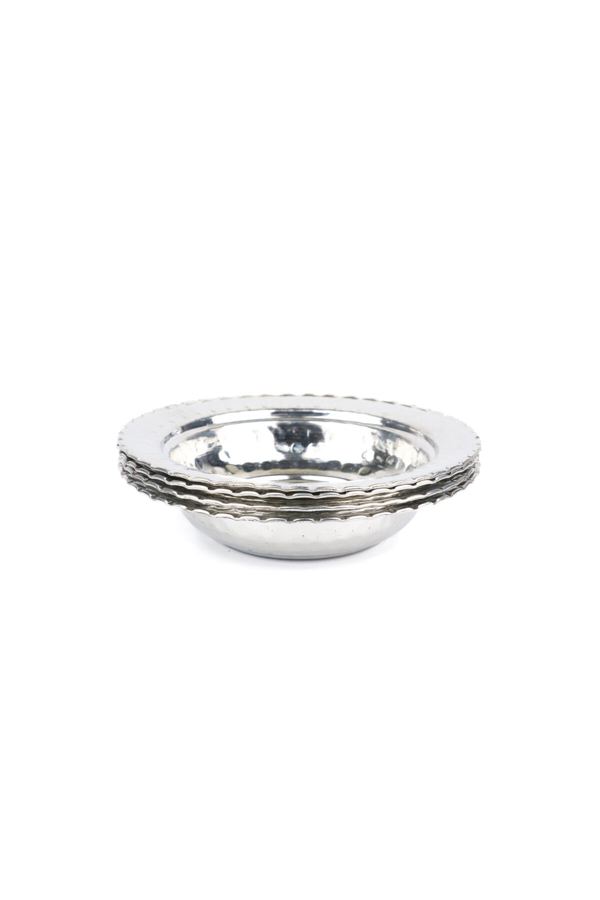 Bakır Tabak Kahvaltılık Çerezlik Seti 4'lı 11.5 Cm bakır - 12 x 14
