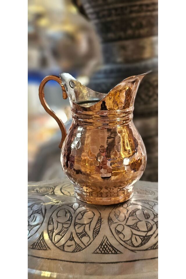 Bakır Sürahi Sosluk, Küçük Sosluk, Dekoratif Bakır Bakır
