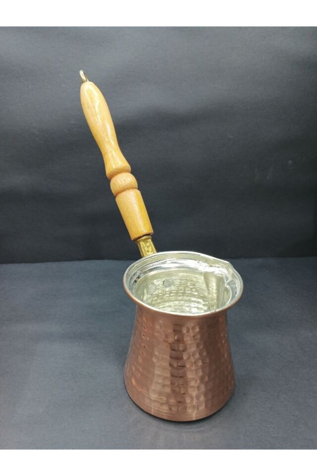 Bakır Cezve Seti 3'lü Bakır