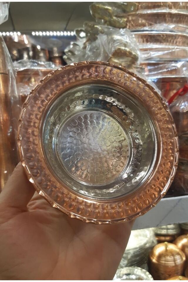 Bakır Küçük Tabak Çerezlik, Kahvaltılık Bakır, gümüş