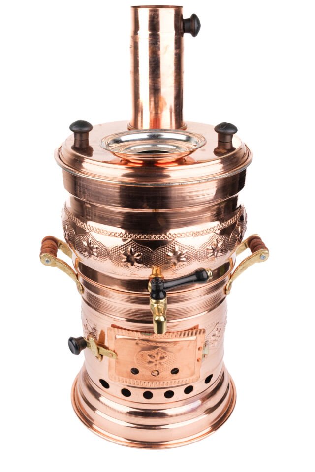 5 Litre Bakır Semaver Bakır