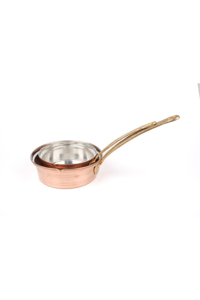 Bakır Sosluk Seti (16 Cm-420 gr, 19 cm-500 gr, )