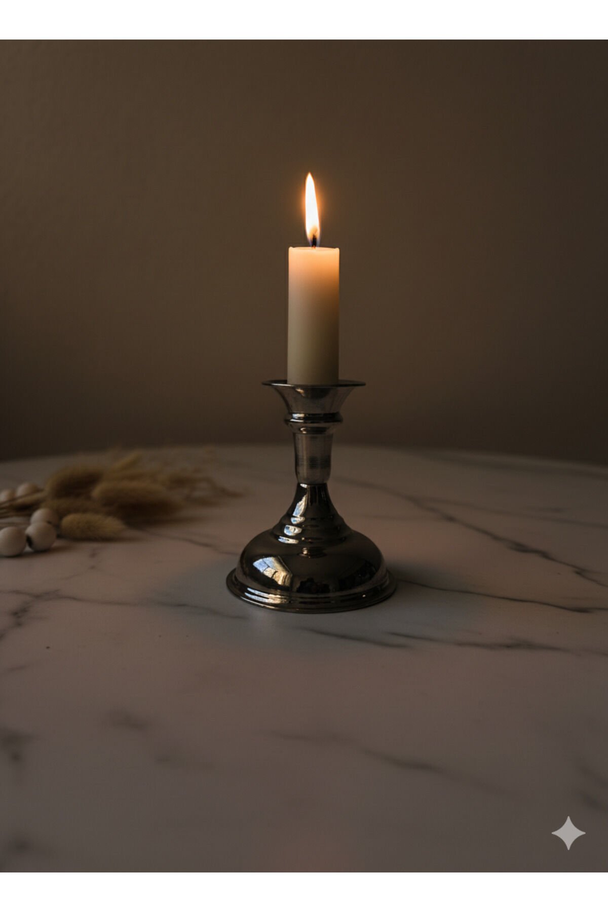 Bakır Nikel Kaplama Mumluk/Şamdan