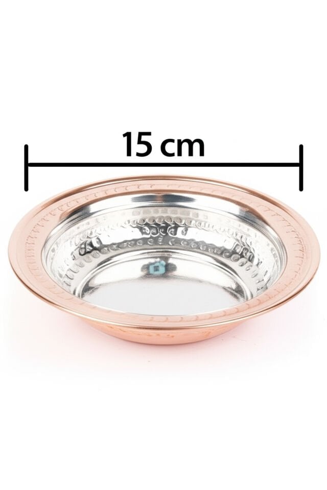 Bakır Az Çorba, Yemek, Tatlı Kasesi, (15 CM) 2'li