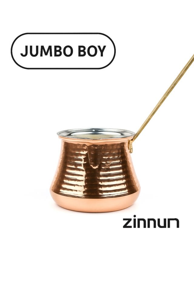 Bakır Sütlük/cezve Jumbo Boy 750 ml
