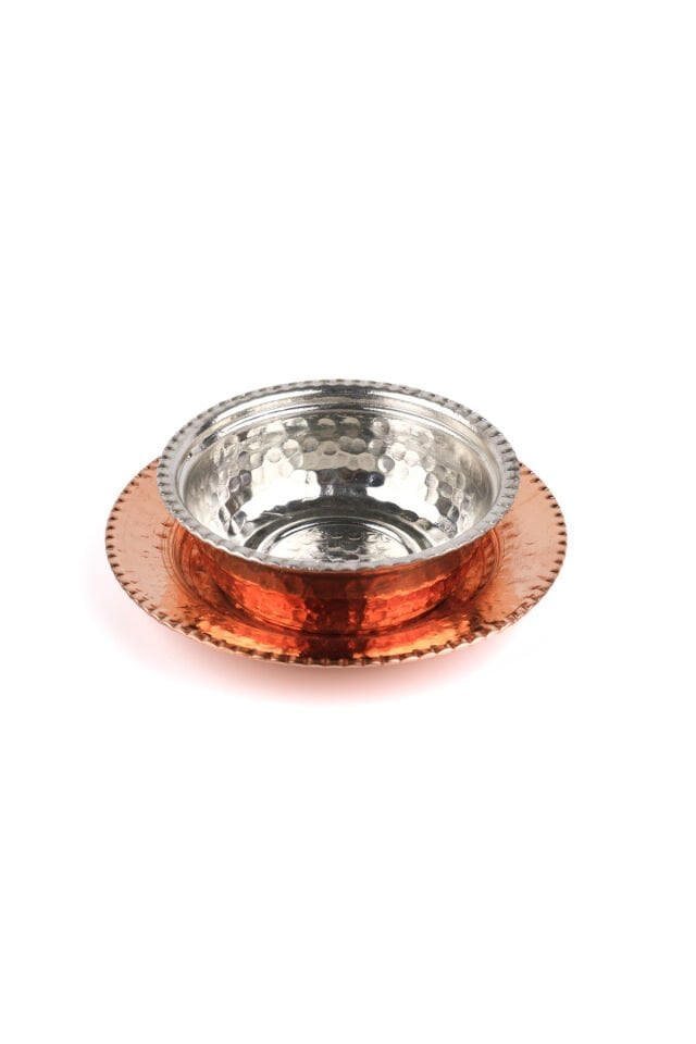 Bakır Tabak, Kase Seti 6'lı 12 Parça