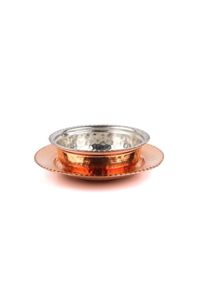 Bakır Tabak, Kase Seti 6'lı 12 Parça