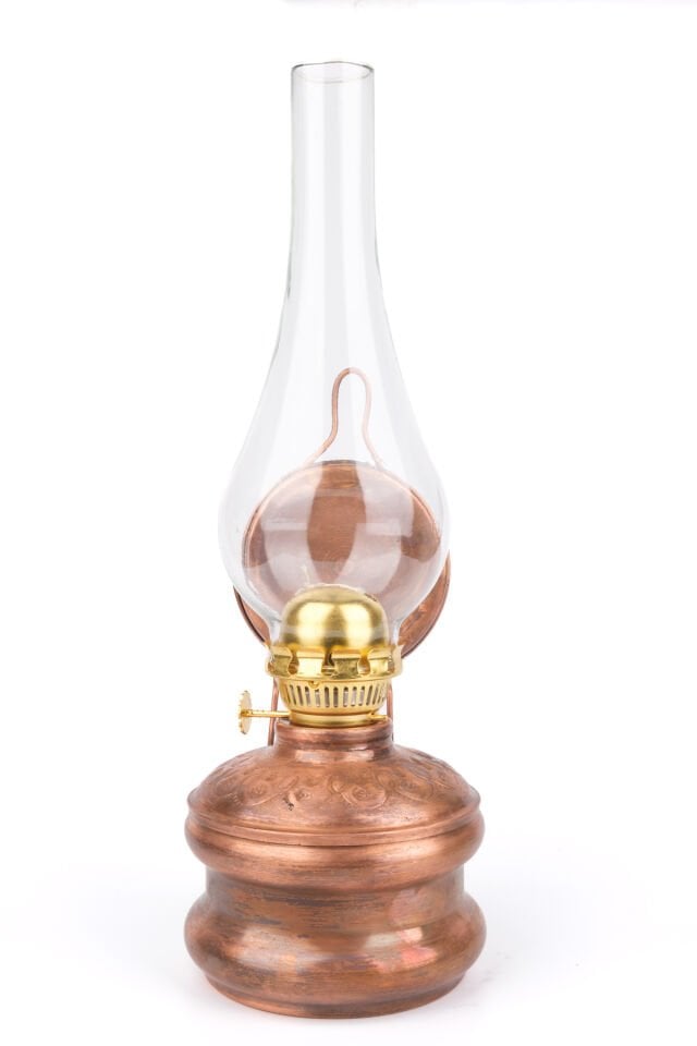 Bakır Gaz Lambası Büyük Boy