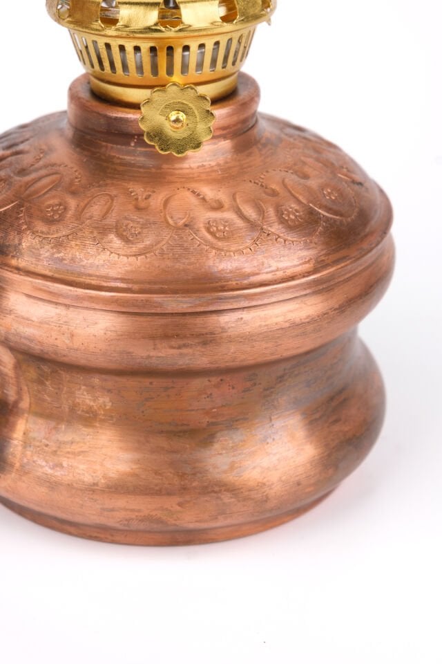 Bakır Gaz Lambası Büyük Boy