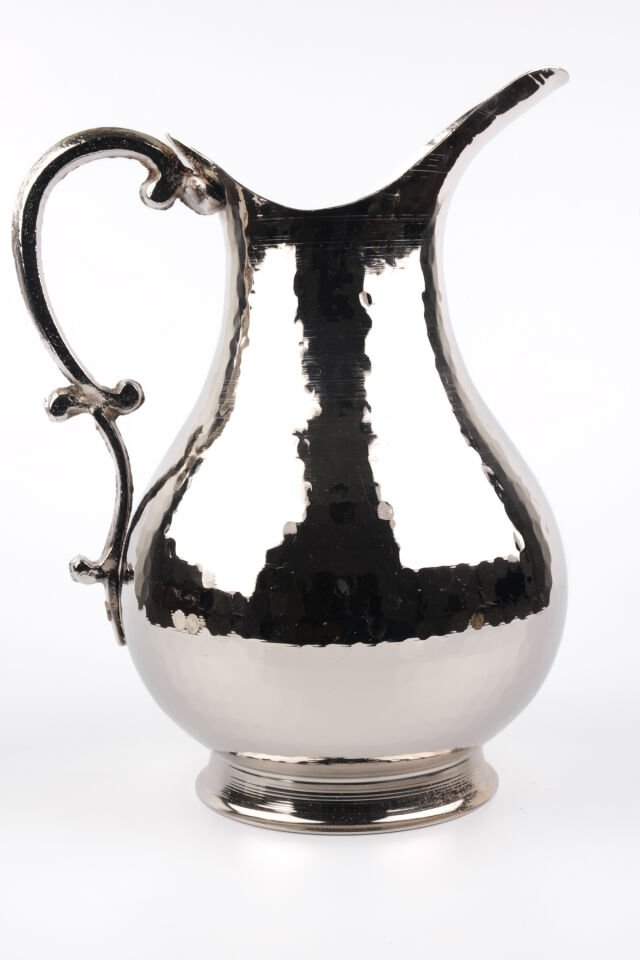 Bakır Sürahi Yoğun Çekiçli 2 Lt