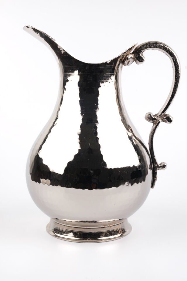 Bakır Sürahi Yoğun Çekiçli 2 Lt