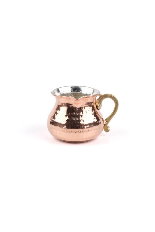 Bakır Bardak Ayran bardağı 6'lı Küçük Boy