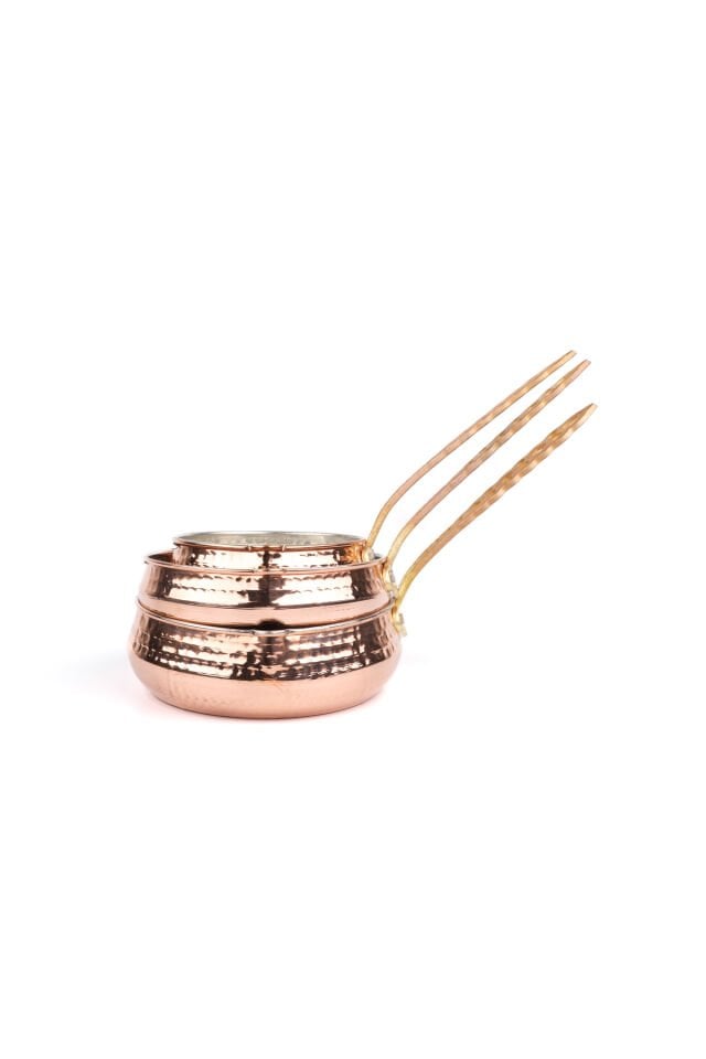 Bakır Kulplu Sosluk 3'lü