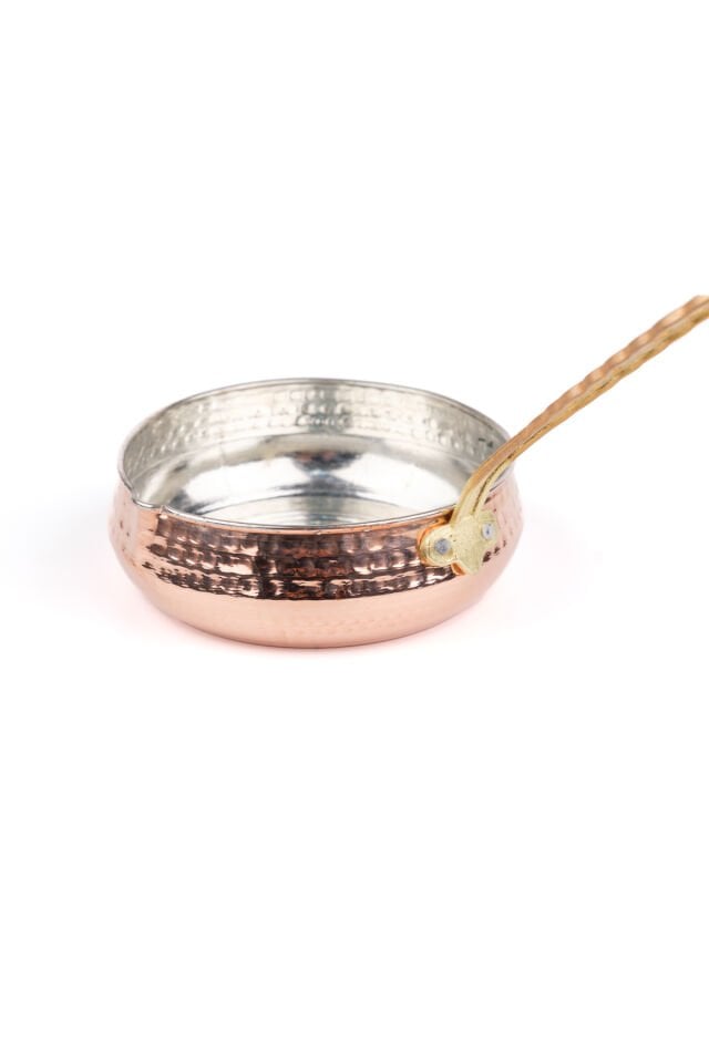 Bakır Kulplu Tava Sosluk 10 cm