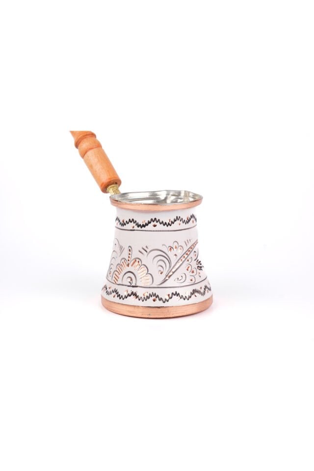 Bakır Cezve seti, Erzincan El İşlemeli(4 kişilik)