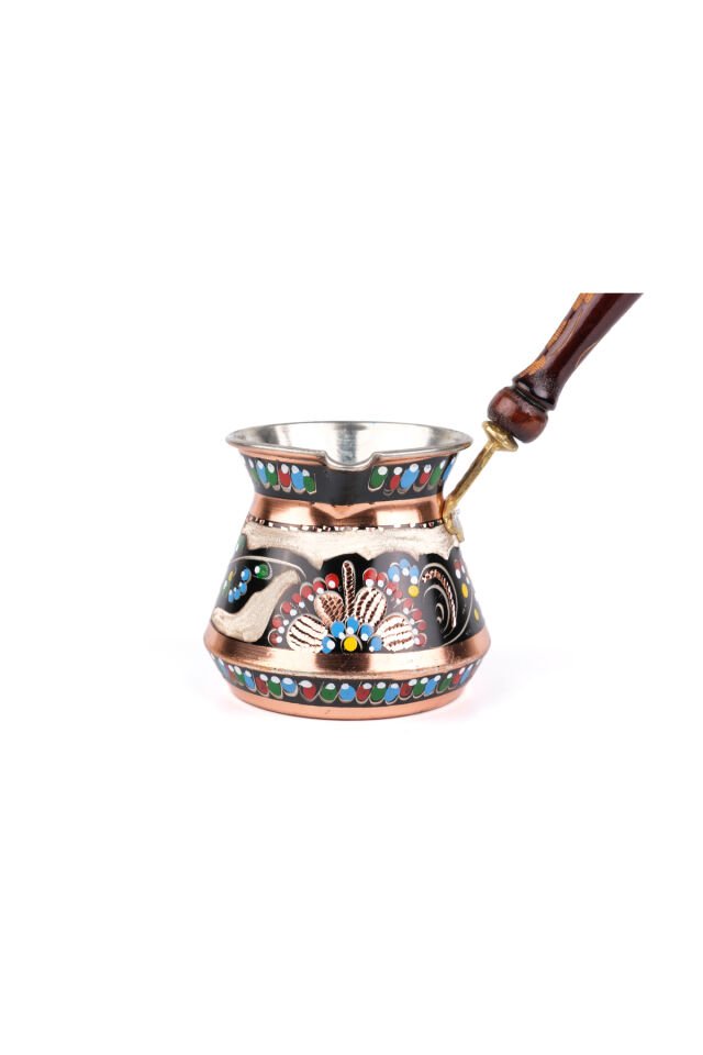 Bakır Cezve Erzincan El Işleme Tombik(4 KİŞİLİK)