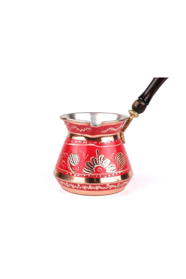 Bakır Cezve Erzincan El İşleme Tombik(4 kişilik)