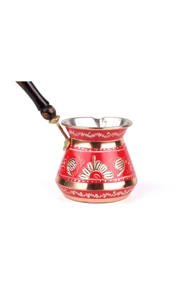 Bakır Cezve Erzincan El İşleme Tombik(4 kişilik)