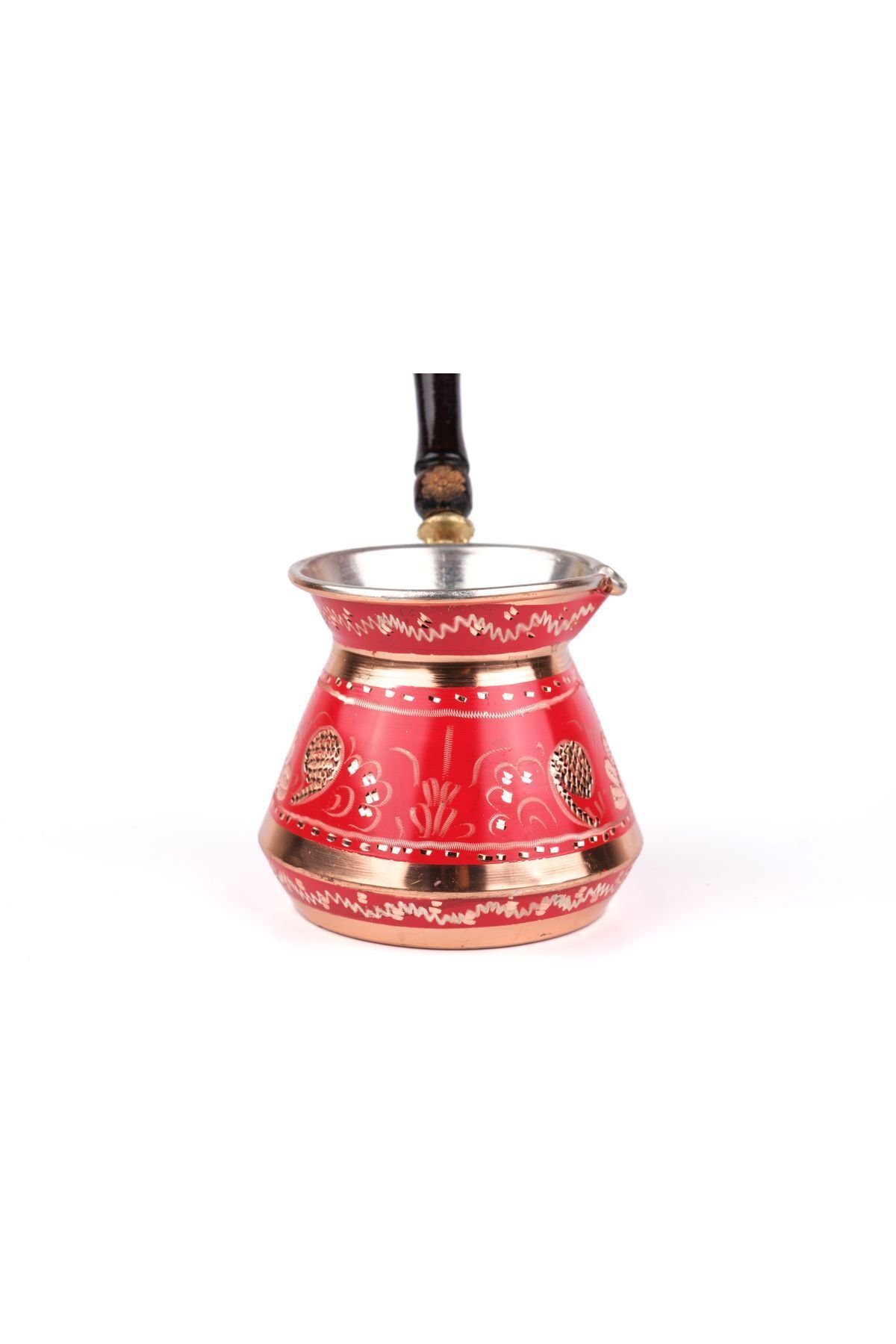 Bakır Cezve Erzincan El İşleme Tombik(4 kişilik)