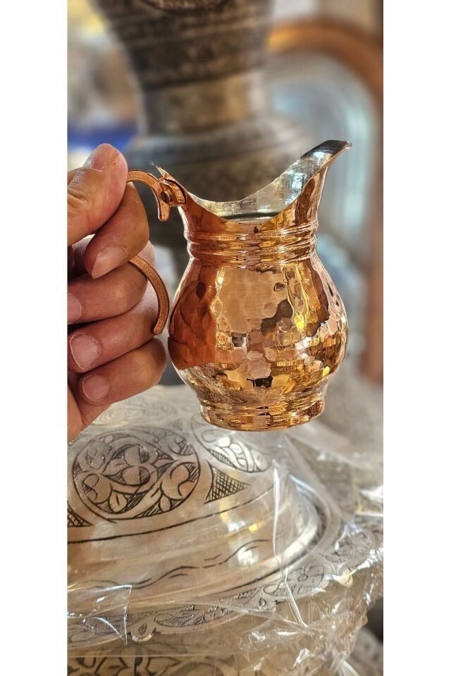 Bakır Sürahi Sosluk, Küçük Sosluk, Dekoratif Bakır
