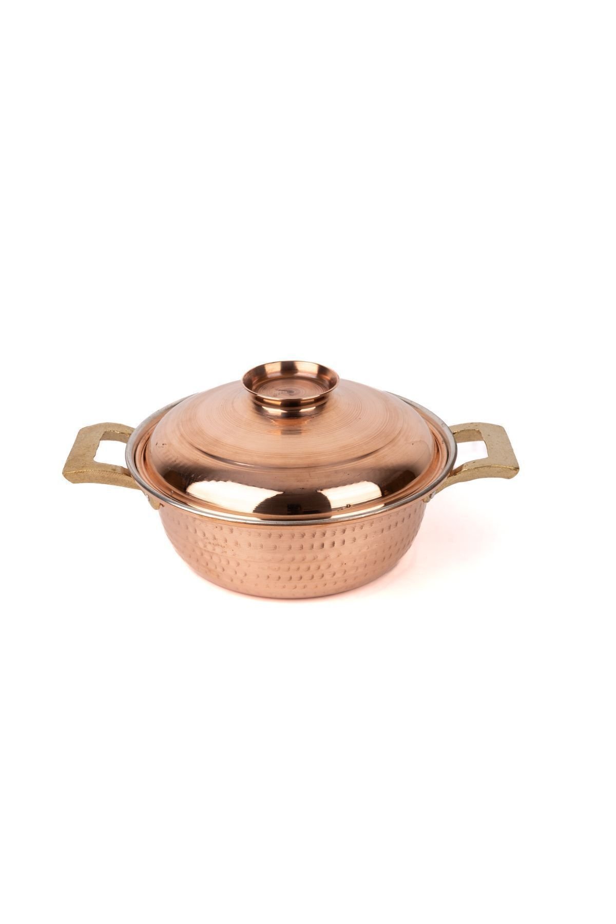 Bakır Çekiçli Klasik Tencere No2