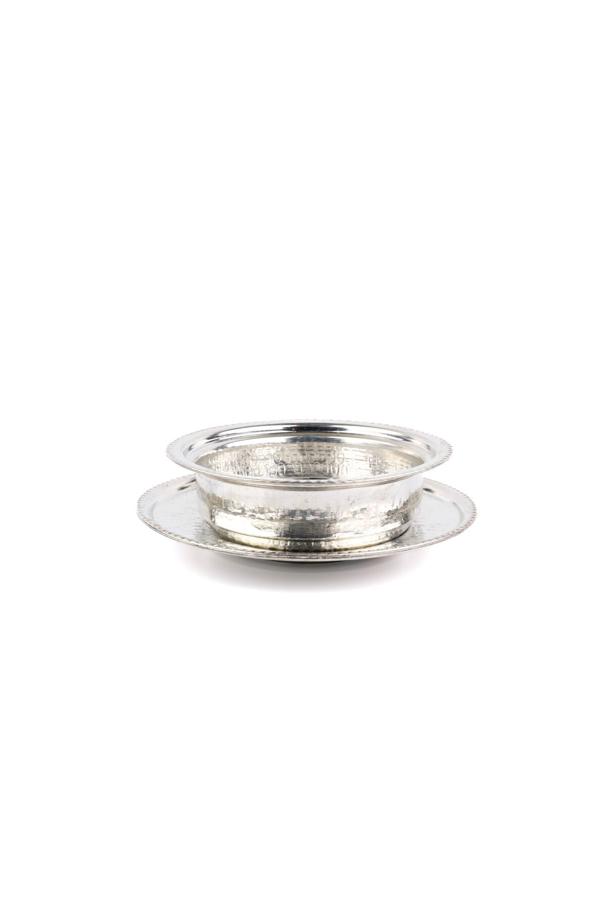 Bakır 6'lı Paça Çorba Kasesi Ve Servis Tabağı