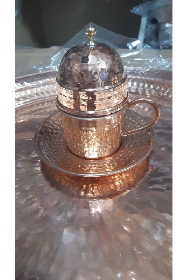 Bakır 2'li Fincan Takımı