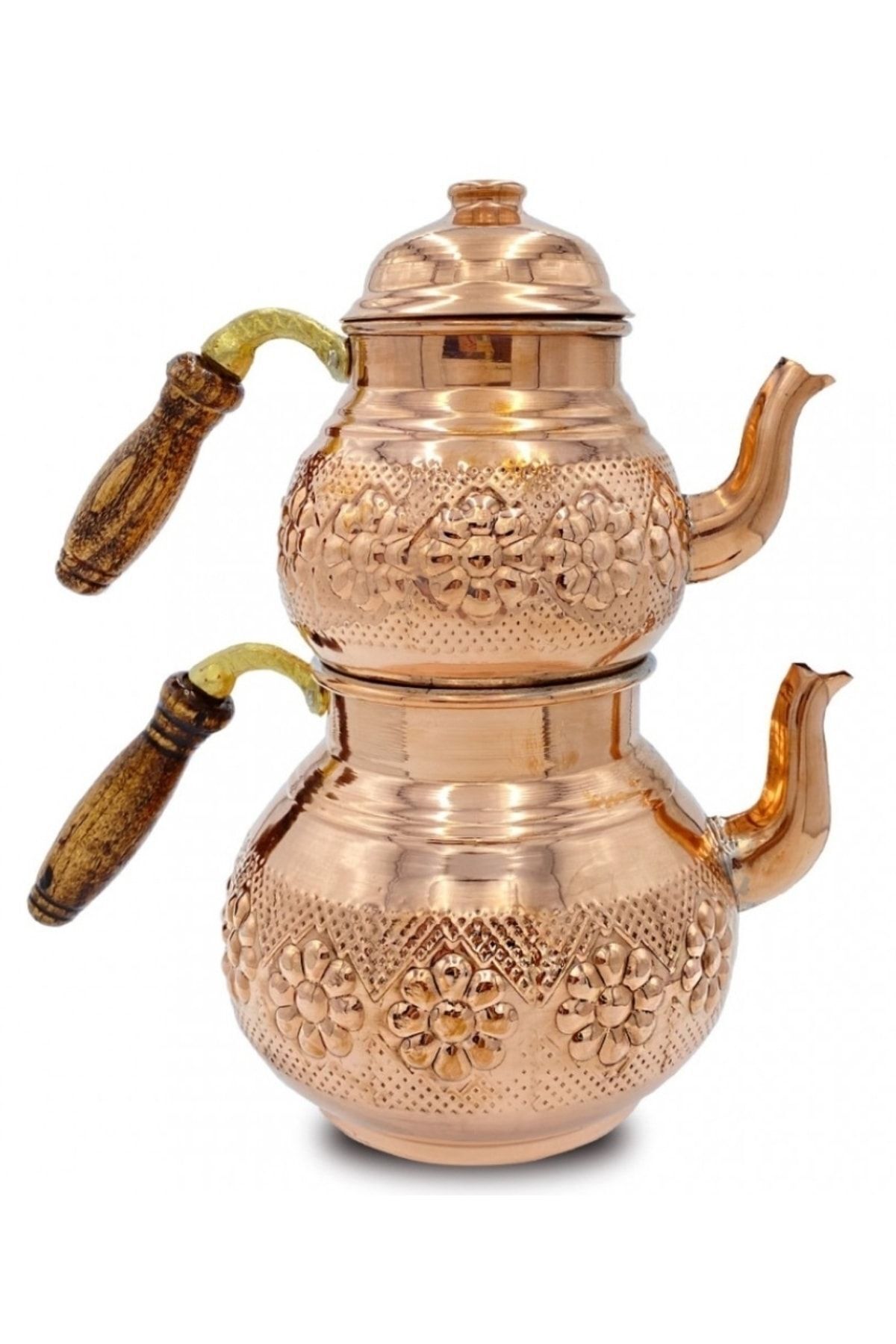 Bakır Büyük Çaydanlık