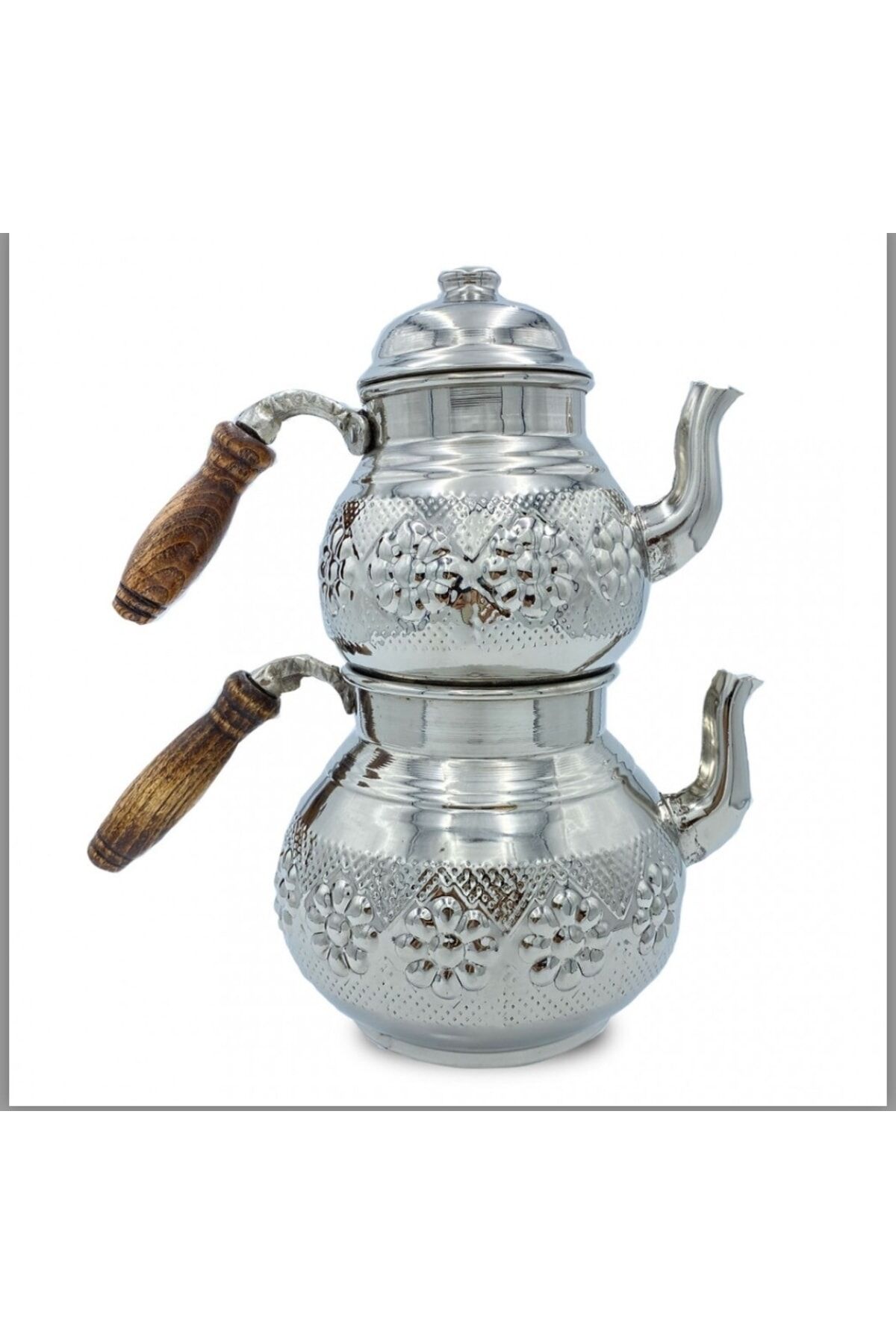 Bakır Nikel Kaplama Küçük Çaydanlık