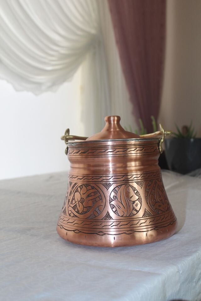 Bakır Bakraç Oyma 5 Kğ''lik
