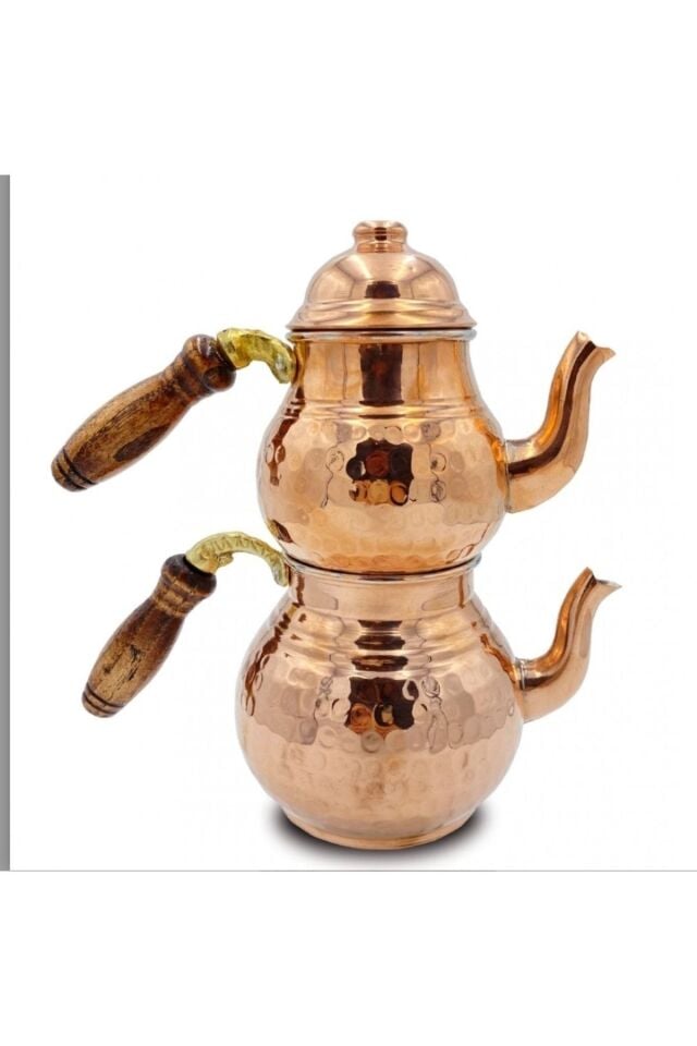 Bakır Çaydanlık Küçük Boy