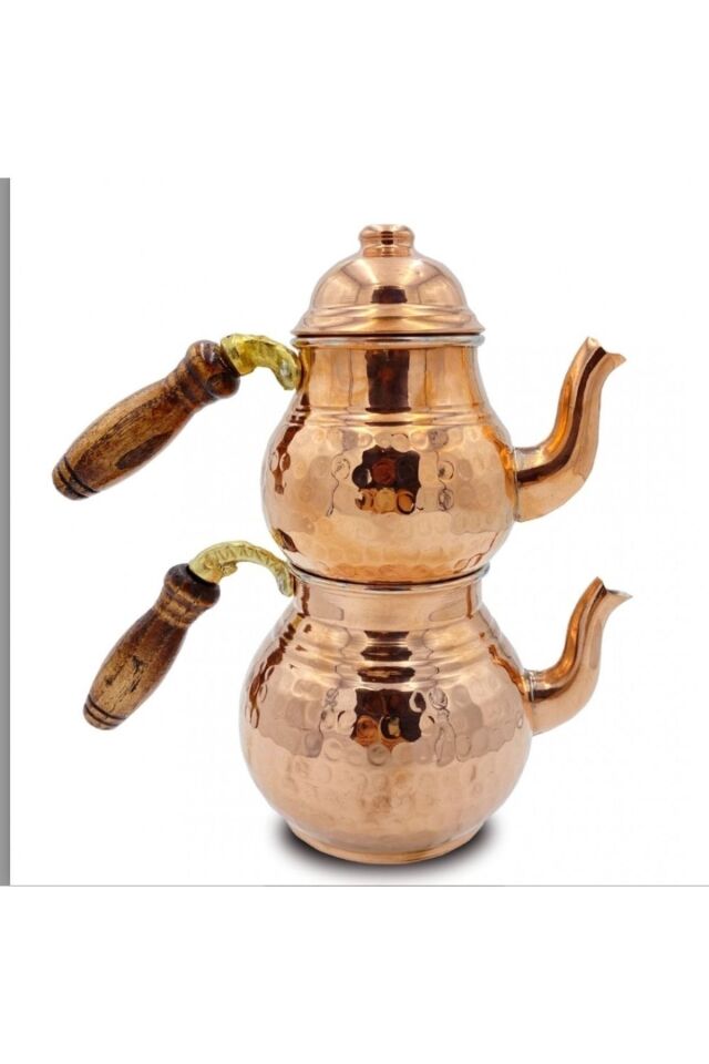 Bakır Çaydanlık Küçük Boy